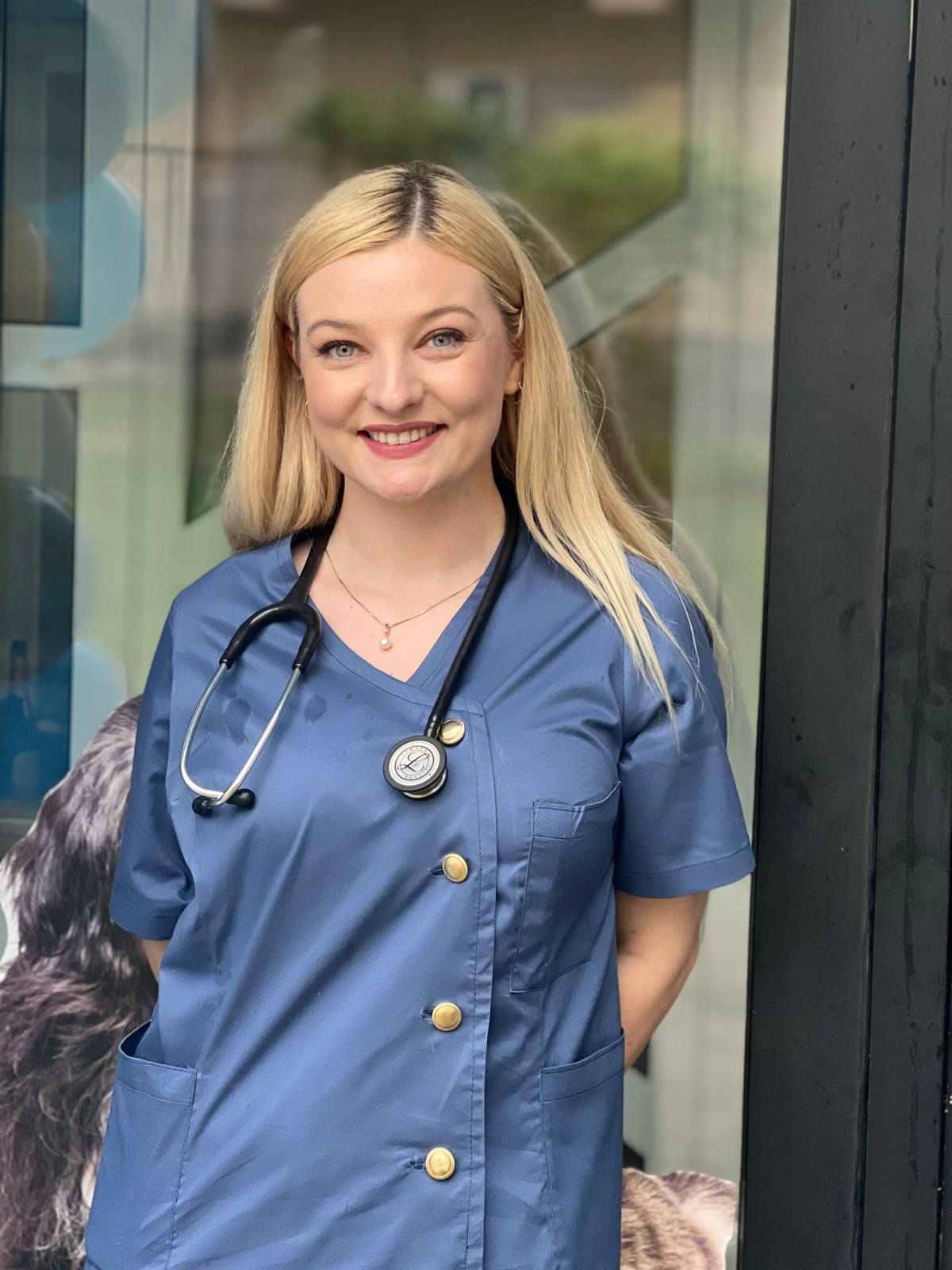 Main veterinarian portrait